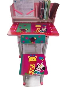 Set birou pentru Copii – Tema Girafa si Zebra B21