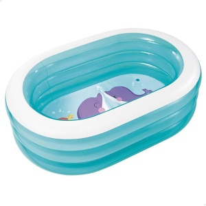 Piscină gonflabilă copii Intex Sea Friends 57482NP | 163x107x46 cm | 230 L | 3+ ani