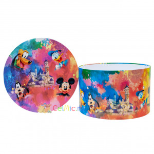 Cutie trusou botez, 30x30 cm, Prietenii Mickey, Multicolor - CPT-16