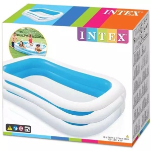 Cutie originală piscină gonflabilă Intex Swim Center Family Pool 56483NP