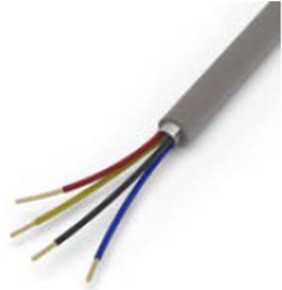 REHAU NEA SMART 2.0 Cablu BUS (pentru SYSBUS și ZONEBUS; J-Y(ST)Y 2x2x0,8 mm - fir din cupru, ecranare din aluminiu)