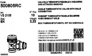 ivar  robinet 500805RC