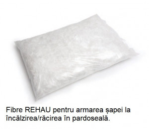 REHAU Fibre din material plastic (pentru aditivi de șapă) PP