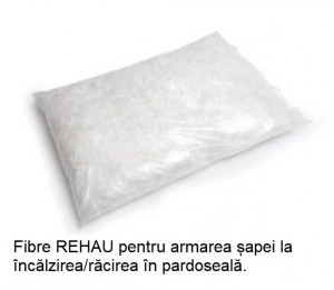 REHAU Fibre din material plastic (pentru aditivi de șapă) PP