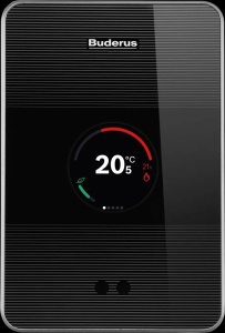 Buderus - Termostat Logamatic TC 100.2 negru