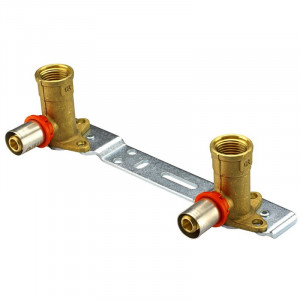 Kit montaj sanitar - coturi cu talpă cu sertizare și placă de fixare