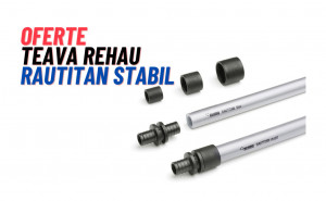 Țeavă REHAU RAUTITAN stabil PE-Xa — colac 25 / 50 / 100 m