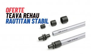Țeavă REHAU RAUTITAN stabil PE-Xa — colac 25 / 50 / 100 m