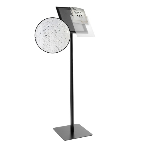 Info display A4 waterproof, click, negru