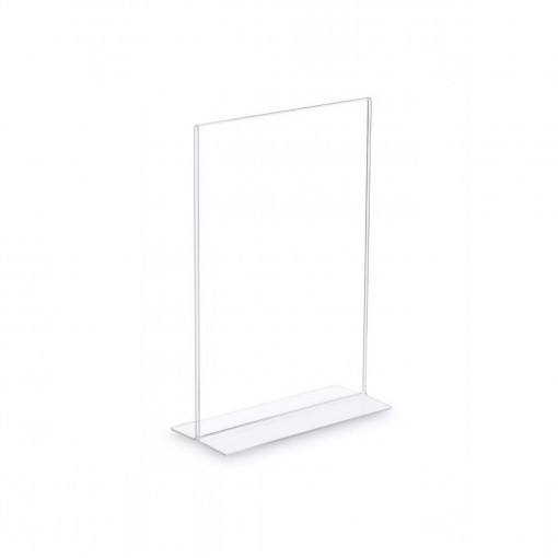 Suport meniu tip T A6 plexiglas
