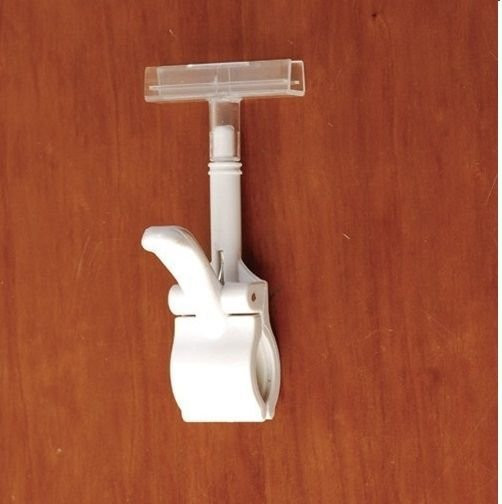 Clema universala cu piesa T, incolor, pentru rame plastic ABS