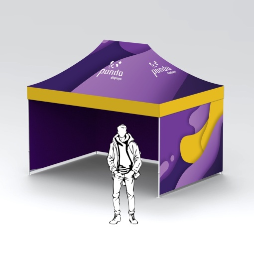 Cort Expozitional Publicitar 3 x 4.5 m – Vizibilitate si Promovare la Evenimente