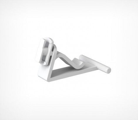 Accesoriu fixare, pentru casete, din plastic, pe spate