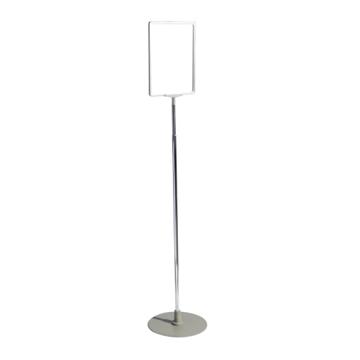 Info display reglabil, A4 , silver