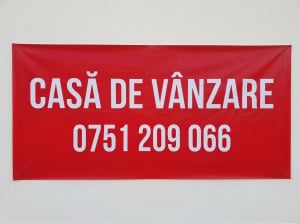 Banner Casa De Vanzare