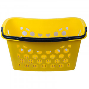 Cos plastic de mana 25 litri, GP412, galben