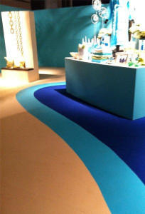 Mocheta Expo culoarea Sky Blue - Pantone 3015C  100Mp