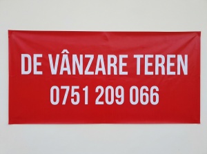 Banner Teren De Vanzare