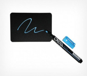 Marker creta lichida 1-3 mm albastru