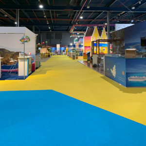 Mocheta Expo culoarea Sky Blue - Pantone 3015C  100Mp