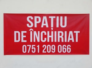 Banner Spatiu De Inchiriat
