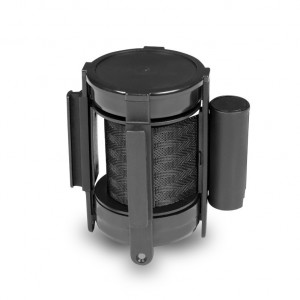 Cap retractabil, 200 cm, neagra, pentru stalpi cu banda