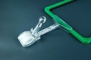 Clema universala cu piesa T, incolor, pentru rame plastic ABS - Img 2