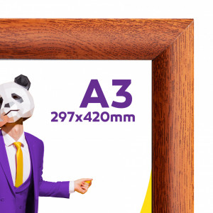 Rama click standard A3 Wood ( 297 x 420 mm)
