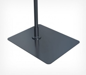 Stand Aluminiu Telescopic Reglabil 600-900 mm Negru – Sistem Profesional de Afisare - Img 2