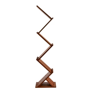Stand Zig zag 5 x A4, lemn - Img 2