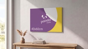 Tablou canvas personalizat 40 x 60 cm, pe sasiu din lemn - Img 4