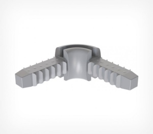 Conector plastic L pentru profile SKYTRACK