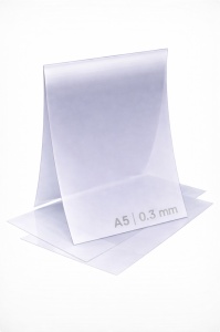 Folie protectie tip U A5 antireflectiva 0.3 mm pentru rame ABS