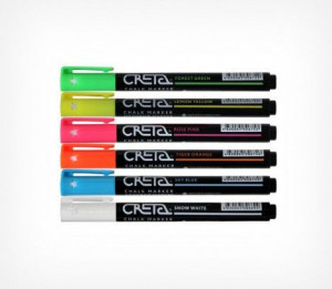 Marker creta lichida 1-3 mm verde