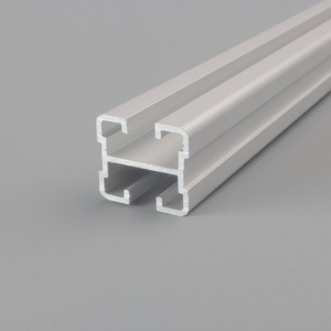 Profil aluminiu suspendare KRJ, 20x20x2000 mm, aluminiu anodizat - Img 2
