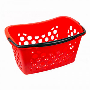 Cos plastic de mana 35 litri, GP413, rosu