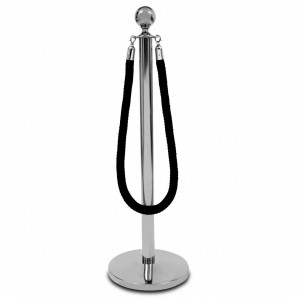 franghie negru - cap cromat