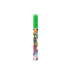 Marker creta lichida, 3 mm, verde, pentru etichetele pvc