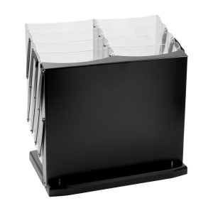 Stand Denver 8 x A4, negru, plexiglas, pentru brosuri, in geanta textila - Img 3