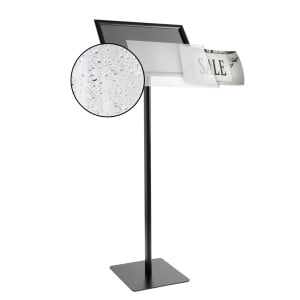 Info display A3 waterproof, click, negru - Img 1