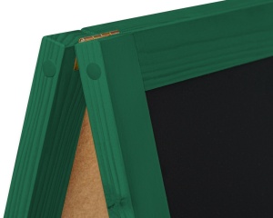 panou stradal verde lemn 60x100