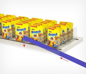 Banda decor PVC 39 mm pentru profile pret galben RAL1018, 100 m