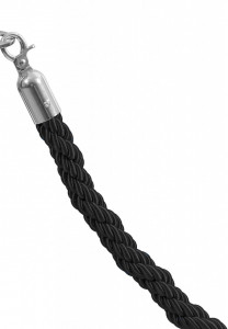 franghie negru - cap cromat