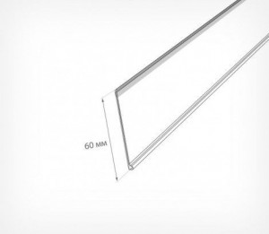 Profil adeziv DBR 60/1000 mm alb