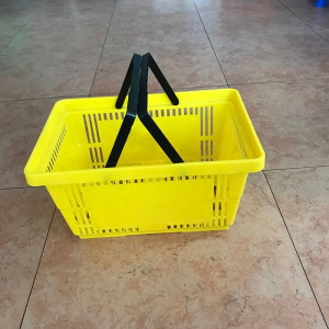 Cos de cumparaturi "KON" 22 litri galben