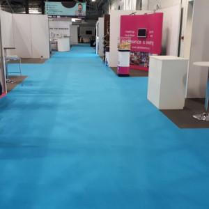 Mocheta Expo culoarea Hawaiian Ocean - Pantone 632C 100 Mp