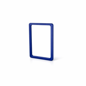 Rama afisaj A6 din plastic ABS, culoare albastra