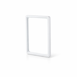 Rama afisaj A6 din plastic ABS, culoare alba