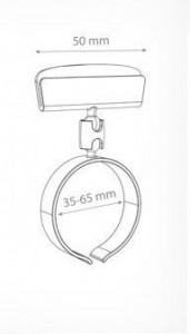 Suport etichete pentru mezeluri 35-65 mm