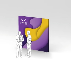 Caseta Luminoasa Textila Slim LED (3M x 2.5M) – Vizibilitate Dubla Fata pentru Evenimente